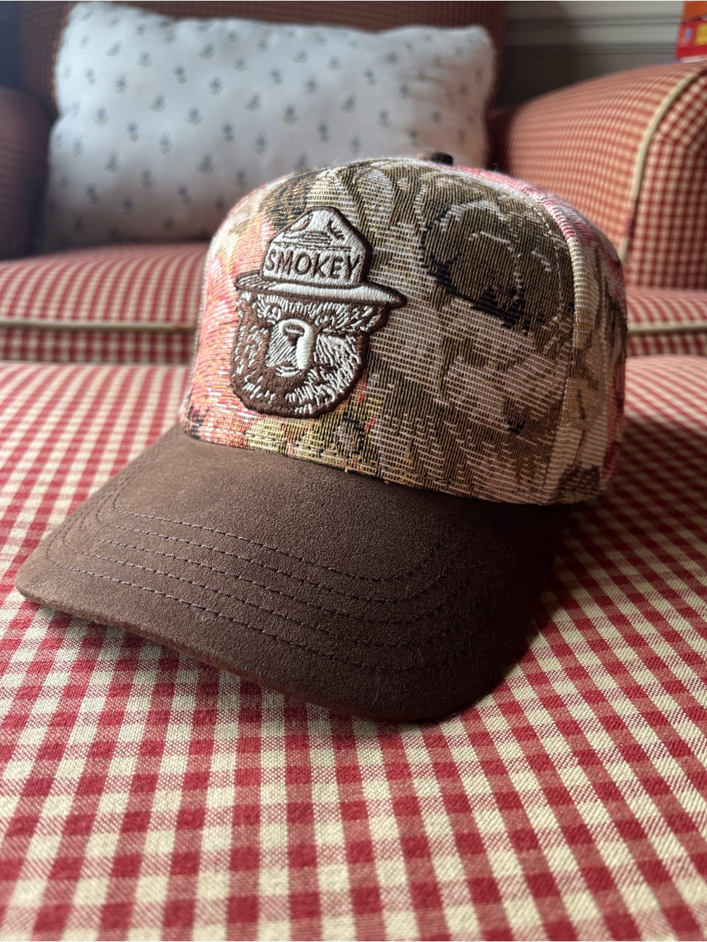 American Needle Smokey Bear Floral Chintz National Park Archibald Hat Snapback